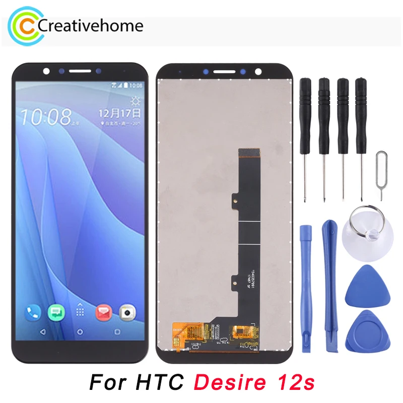 Высококачественный ЖК-экран и дигитайзер в сборе для HTC Desire 12s
Высококачественный ЖК-экран и дигитайзер в сборе для HTC Desire 12s