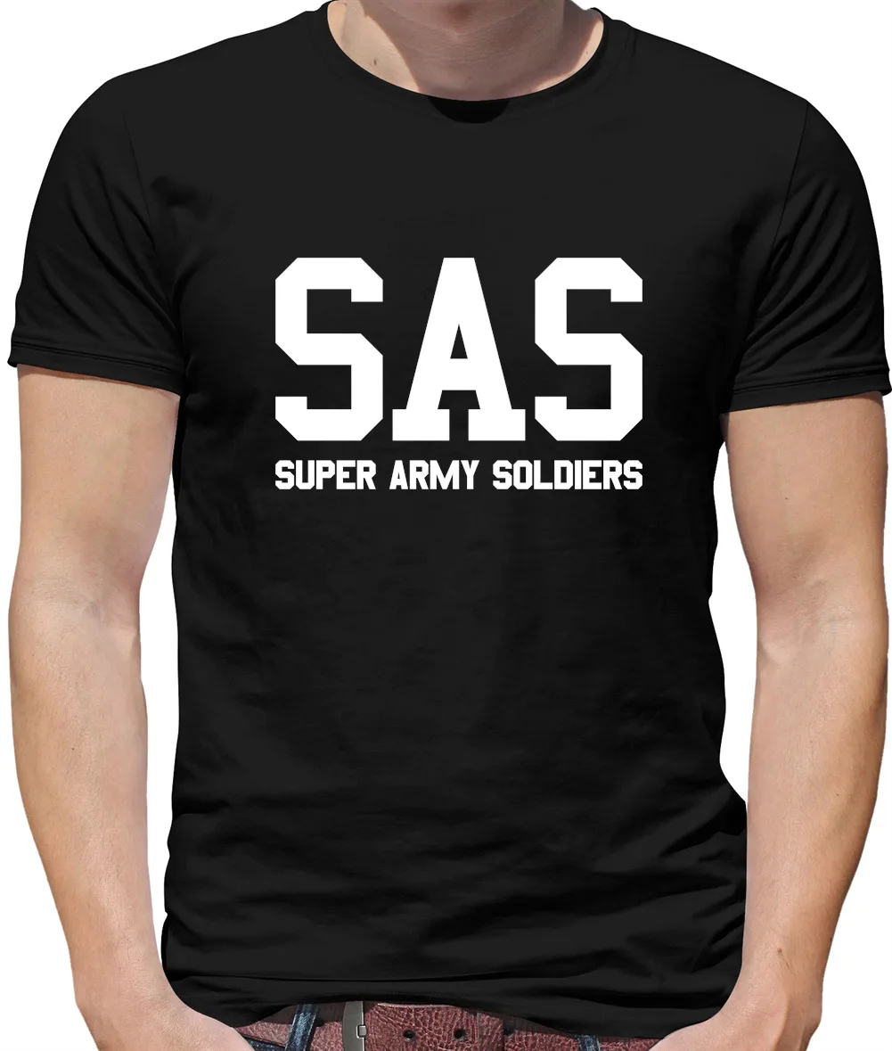 SAS Super Army Soldiers Mens T-Shirt British Forces Special Air Services Short Casual harajuku t shirts
SAS Super Army Soldiers Mens T-Shirt British Forces Special Air Services Short Casual harajuku t shirts