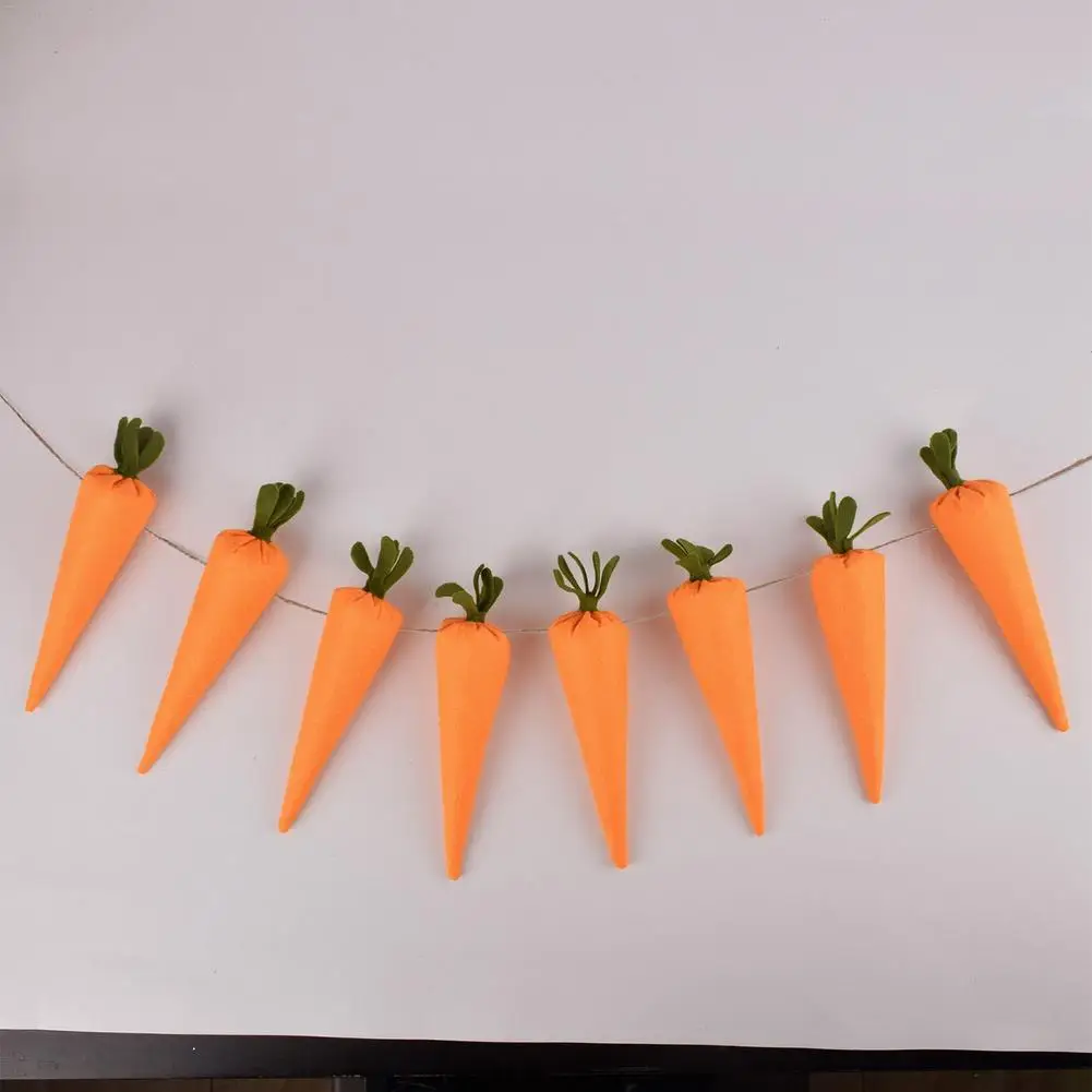 Easter Decoration Carrot Party Decoration Carrot Banner Cloth Art Pull Flag Pendant Decoration Suspend Freely Carrot Pendant
Easter Decoration Carrot Party Decoration Carrot Banner Cloth Art Pull Flag Pendant Decoration Suspend Freely Carrot Pendant
