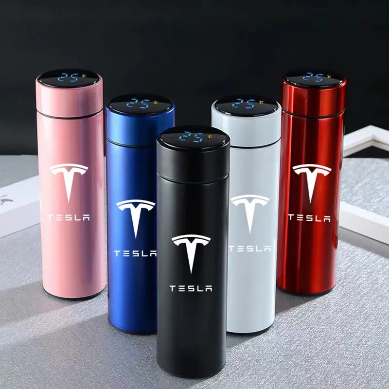 500ML Intelligent Thermos Temperature Display Customize Logo Stainless Steel Vacuum Water Cup For Tesla Model 3 Model X Model S
500ML Intelligent Thermos Temperature Display Customize Logo Stainless Steel Vacuum Water Cup For Tesla Model 3 Model X Model S