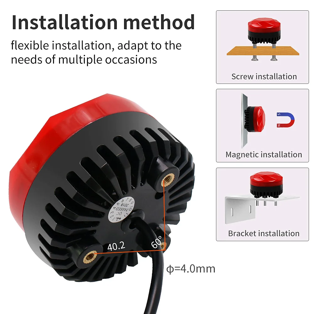 Mini Truck Alarm Lamp Led Warning Signal Light Gate Opener Garage Door Light Strobe Alarm Siren 12V 24V
Mini Truck Alarm Lamp Led Warning Signal Light Gate Opener Garage Door Light Strobe Alarm Siren 12V 24V