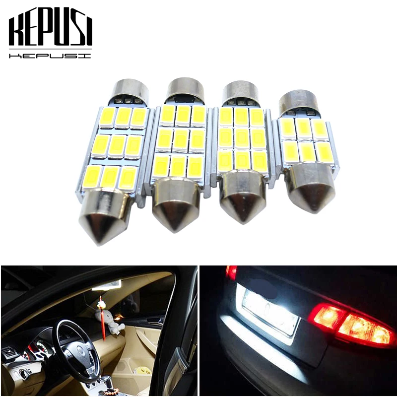 4x FESTOON LED BULB C5W C10W Car LED Reading Dome License Plate Lamp For Chevrolet Cruze Skoda Octavia 2 A7 A5 Superb Mazda 6
4x FESTOON LED BULB C5W C10W Car LED Reading Dome License Plate Lamp For Chevrolet Cruze Skoda Octavia 2 A7 A5 Superb Mazda 6