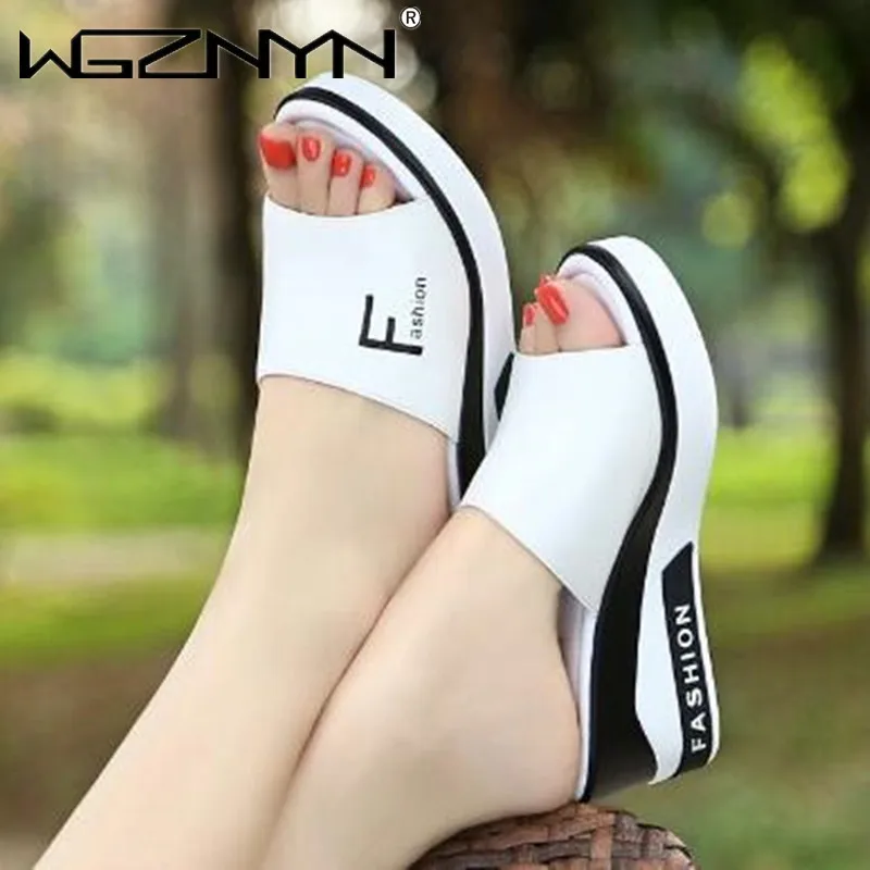 Summer Outdoor Women's Wedges Slippers Slip-On Shoes Woman Flat Peep Toe Breathable Soft Platform Leather Sandals Platform Shoes
Summer Outdoor Women's Wedges Slippers Slip-On Shoes Woman Flat Peep Toe Breathable Soft Platform Leather Sandals Platform Shoes