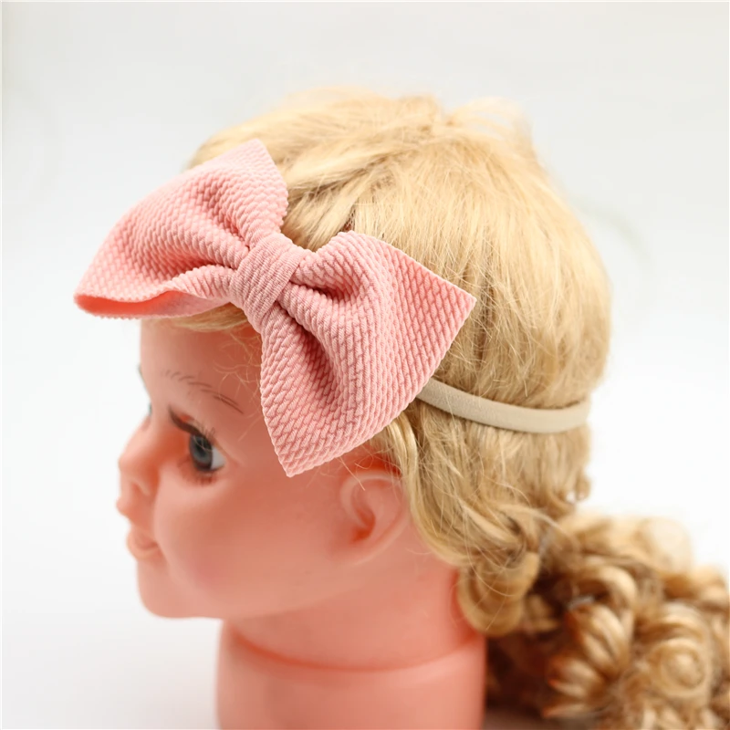 Fit All Baby Fabric Soft Bow Headband Nylon Headband Tie Newborn Hairbows Messy Bow Headwrap Bebes Top Bow Knot Infant Turban 
Fit All Baby Fabric Soft Bow Headband Nylon Headband Tie Newborn Hairbows Messy Bow Headwrap Bebes Top Bow Knot Infant Turban