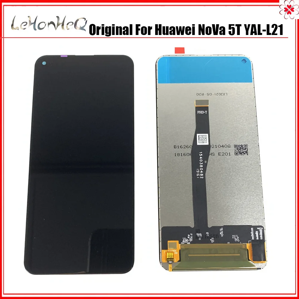 Оригинальный ЖК-дисплей для Huawei Nova/5T ЖК дисплей с сенсорным экраном Digitizer Замена ЖК-дисплея для Huawei Nova/5T YAL-L21 L61A L61D L71A экран
Оригинальный ЖК-дисплей для Huawei Nova/5T ЖК дисплей с сенсорным экраном Digitizer Замена ЖК-дисплея для Huawei Nova/5T YAL-L21 L61A L61D L71A экран
