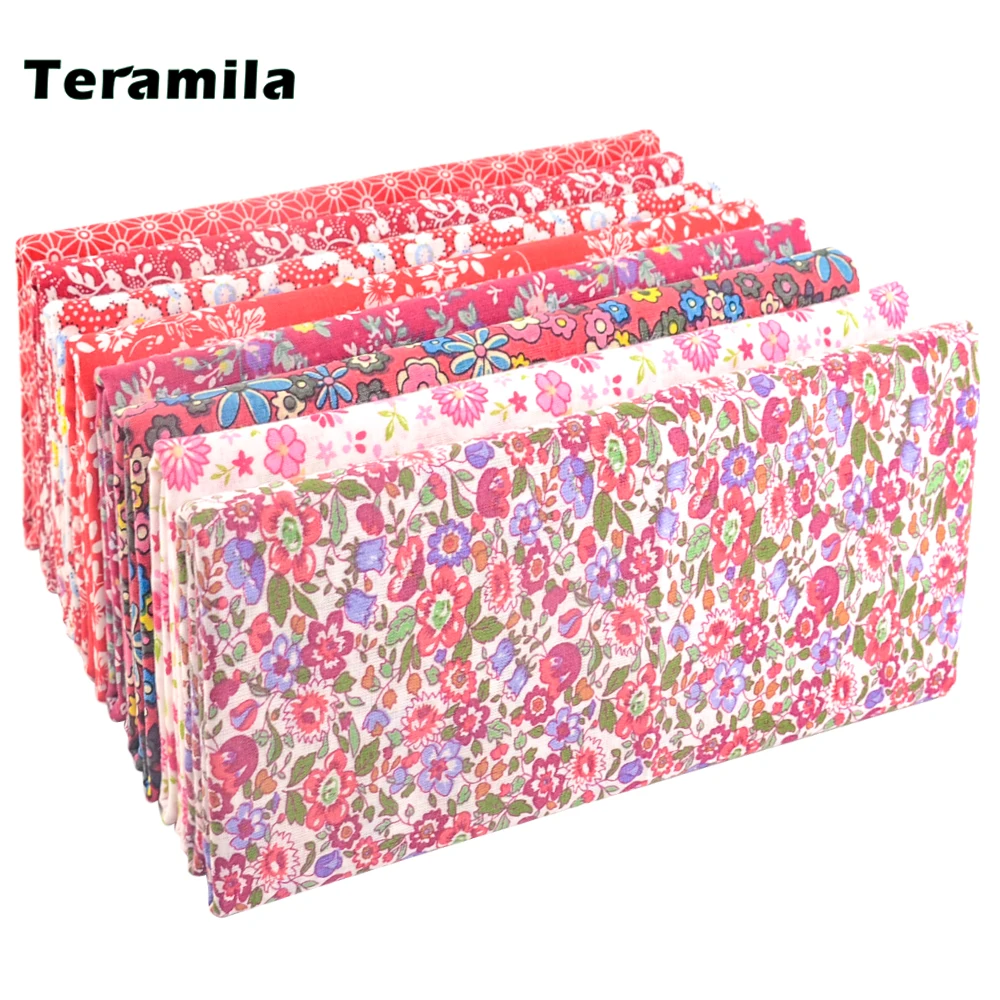 Teramila Grid Pattern Red Floral Plain 100% Cotton Printed Patchwork Cloth Fabric for Arts Sewing DIY Handmade Crafts Needlework
Teramila Grid Pattern Red Floral Plain 100% Cotton Printed Patchwork Cloth Fabric for Arts Sewing DIY Handmade Crafts Needlework