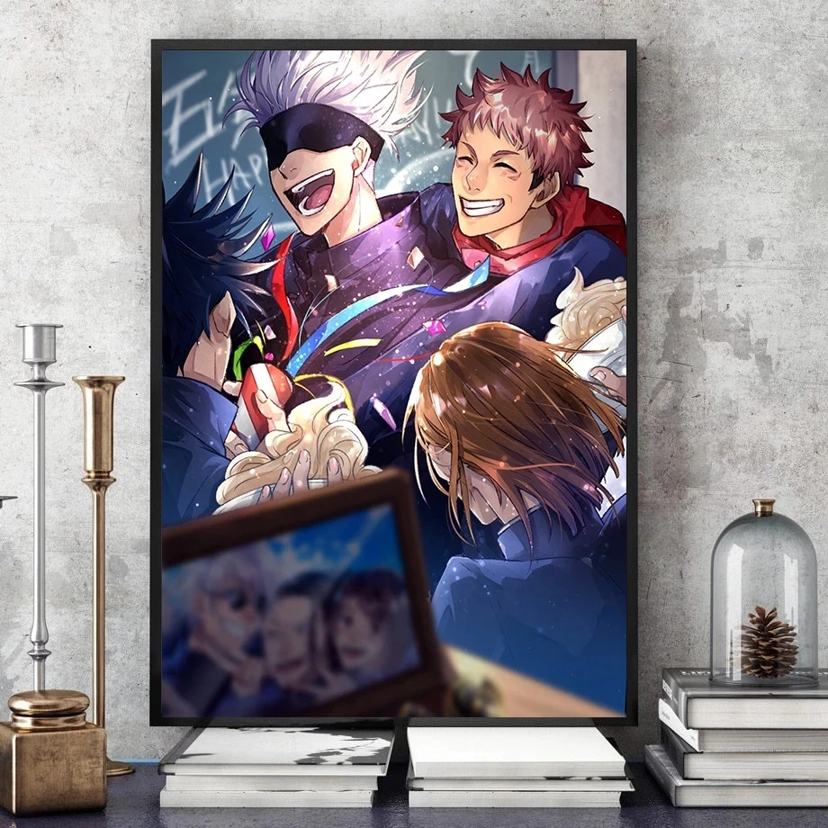 Jujutsu Kaisen Yuji Itadori Anime Home Decor HD Print Paintings Picture Wall Art Modular Canvas Poster Modern Bedside Background
Jujutsu Kaisen Yuji Itadori Anime Home Decor HD Print Paintings Picture Wall Art Modular Canvas Poster Modern Bedside Background