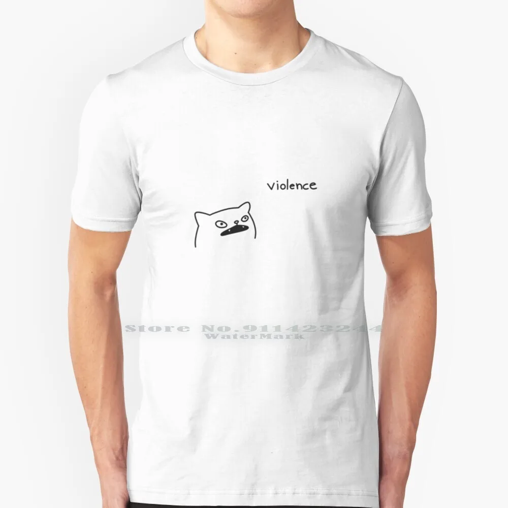 Violencia T Shirt 100% Pure Cotton Poorly Drawn Cats Violence Creative Trending Vintage Cool Gift Euro Us Size Big Size 
Violencia T Shirt 100% Pure Cotton Poorly Drawn Cats Violence Creative Trending Vintage Cool Gift Euro Us Size Big Size