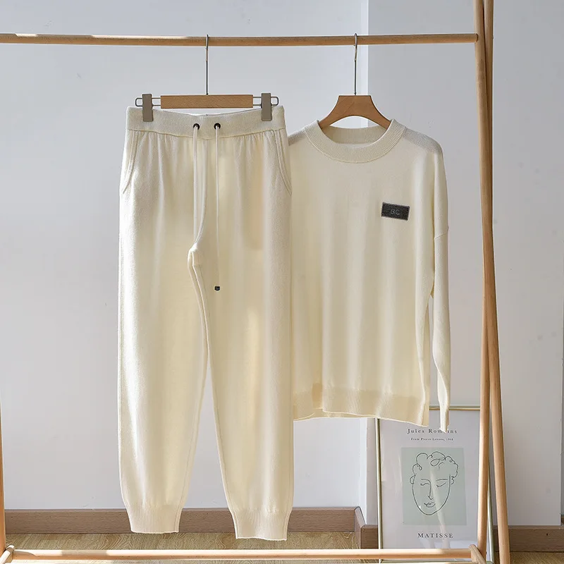 masigoch luxury casual 2 piece set 100% cashmere sweater crewneck plus knitted joggers
masigoch luxury casual 2 piece set 100% cashmere sweater crewneck plus knitted joggers