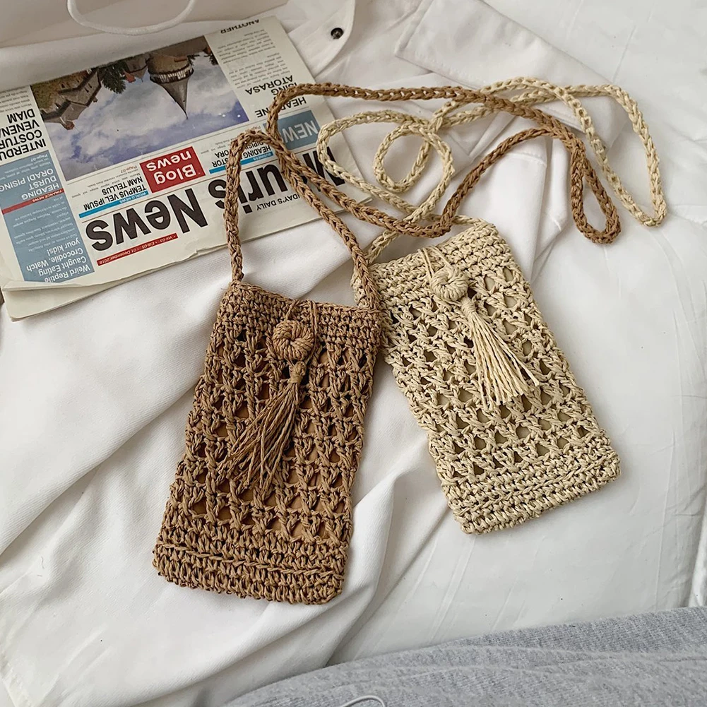 Ladies Vintage Straw Rope Summer Vacation Travel Woven Small Crossbody Bags Casual Solid Mini Women Long Shoulder Messenger Bags
Ladies Vintage Straw Rope Summer Vacation Travel Woven Small Crossbody Bags Casual Solid Mini Women Long Shoulder Messenger Bags