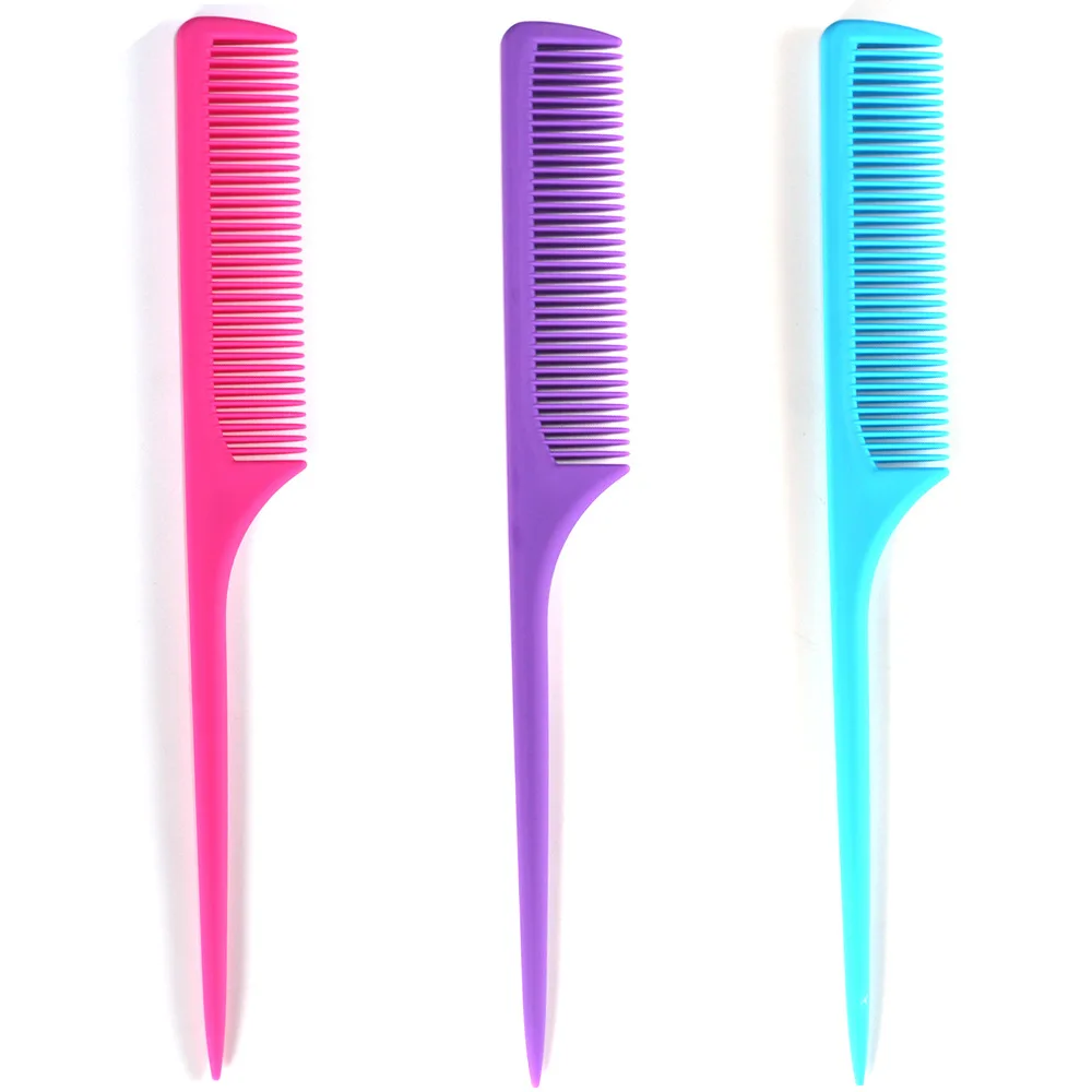 Blue Zoo Hairdressing ABS Tail Comb Pick Comb Hair Up-Do Anti-Static Comb Fluorescence Color 3-Color Gift for Father
Blue Zoo Hairdressing ABS Tail Comb Pick Comb Hair Up-Do Anti-Static Comb Fluorescence Color 3-Color Gift for Father