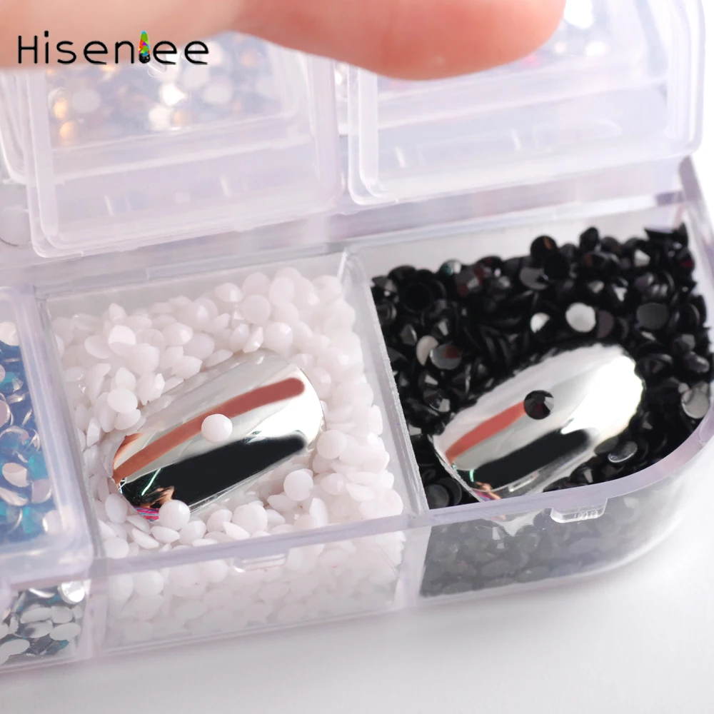 SS6 2mm 1 Box about 20,000pcs 12 Color High Quality New Acrylic Rhinestone 3D Charm DIY Nail Art Design Decoration
SS6 2mm 1 Box about 20,000pcs 12 Color High Quality New Acrylic Rhinestone 3D Charm DIY Nail Art Design Decoration