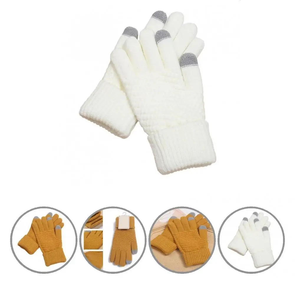 1 Pair Snow Gloves Useful Solid Color Knitted Winter Gloves Warm Thermal Comfortable to Wear Knitted Gloves
1 Pair Snow Gloves Useful Solid Color Knitted Winter Gloves Warm Thermal Comfortable to Wear Knitted Gloves