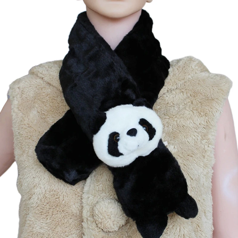 Winter Plush Cross Collar Scarf Cute 3D Cartoon Panda Thermal Shawl Neck Warmer XX9D
Winter Plush Cross Collar Scarf Cute 3D Cartoon Panda Thermal Shawl Neck Warmer XX9D