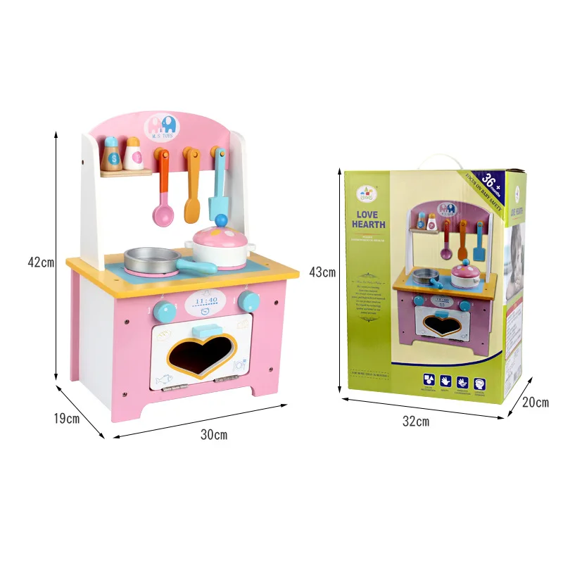 Wooden Pink Disassembly Kitchen Gas Stove Set Educational Simulation Children's Kitchen Utensils Children's Play Toys
Wooden Pink Disassembly Kitchen Gas Stove Set Educational Simulation Children's Kitchen Utensils Children's Play Toys