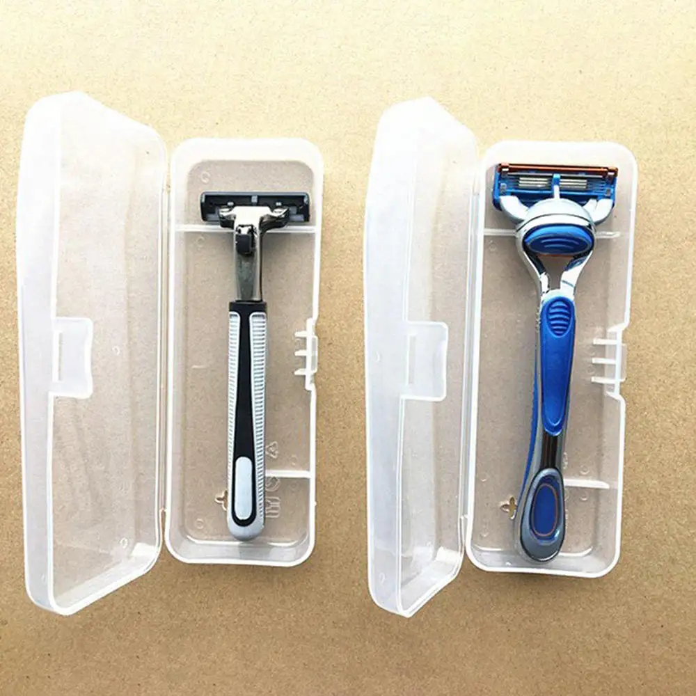 1 PC Storage Fit For Razor Blades Holder Shaver Box Shaving Machine Travel Case Shaver Storage Boxes Transparent
1 PC Storage Fit For Razor Blades Holder Shaver Box Shaving Machine Travel Case Shaver Storage Boxes Transparent