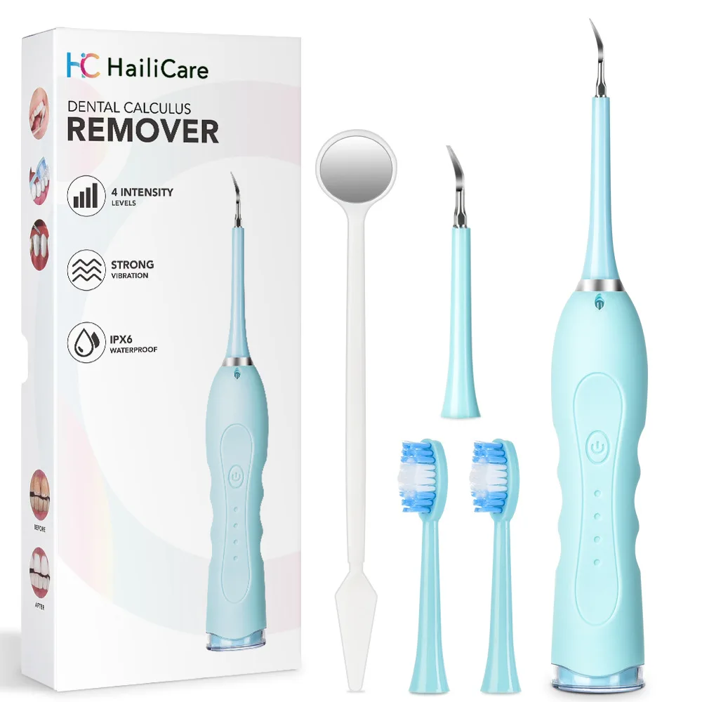 Electric tooth cleaner USB rechargeable household portable tooth care tools eliminate calculus and tartar whitening teeth
Electric tooth cleaner USB rechargeable household portable tooth care tools eliminate calculus and tartar whitening teeth