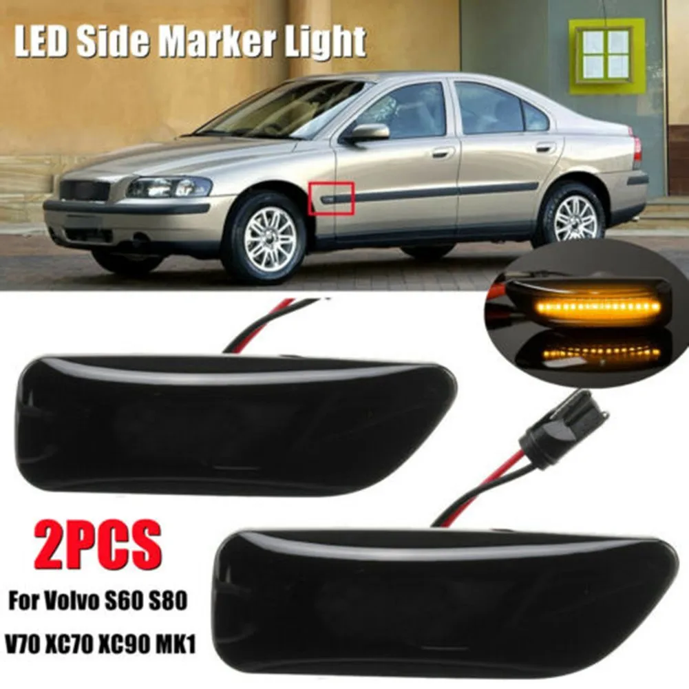 2pcs LED Side Marker Turn Signal Lights For Volvo S60 S80 V70 XC70 XC90 MK1 LED Side Marker Light Blinker Signal Lamp
2pcs LED Side Marker Turn Signal Lights For Volvo S60 S80 V70 XC70 XC90 MK1 LED Side Marker Light Blinker Signal Lamp