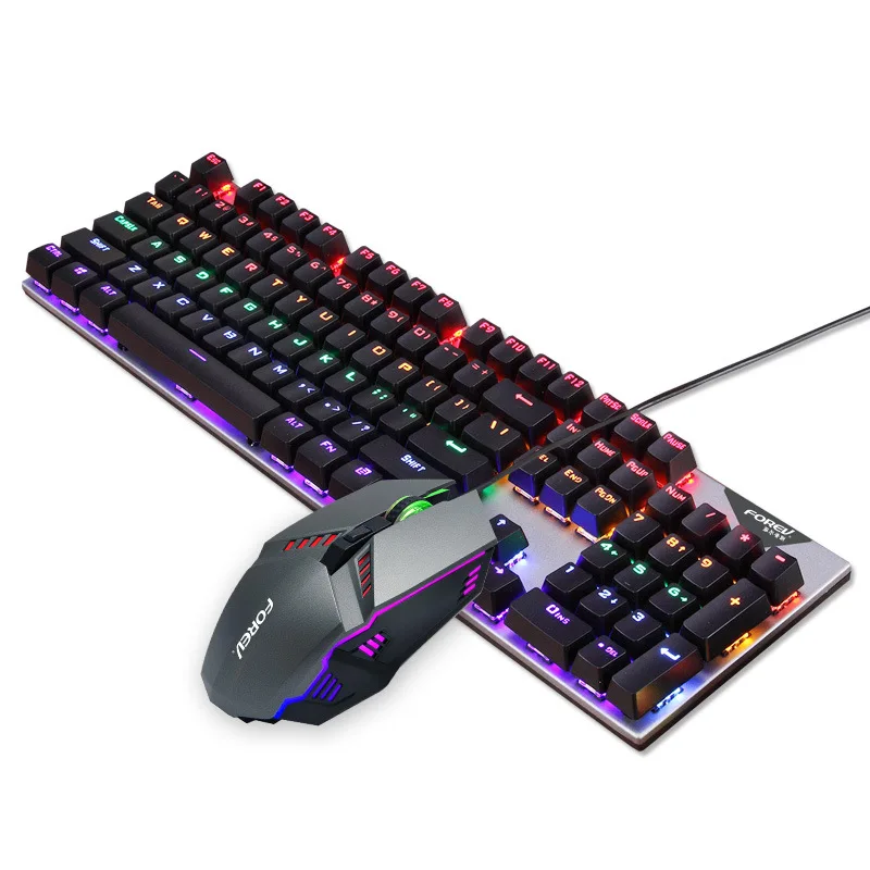 New Blue Axis E-Sports Game Desktop Seven-color Backlight Wired USB Interface Waterproof Real Mechanical Keyboard and Mouse set
New Blue Axis E-Sports Game Desktop Seven-color Backlight Wired USB Interface Waterproof Real Mechanical Keyboard and Mouse set