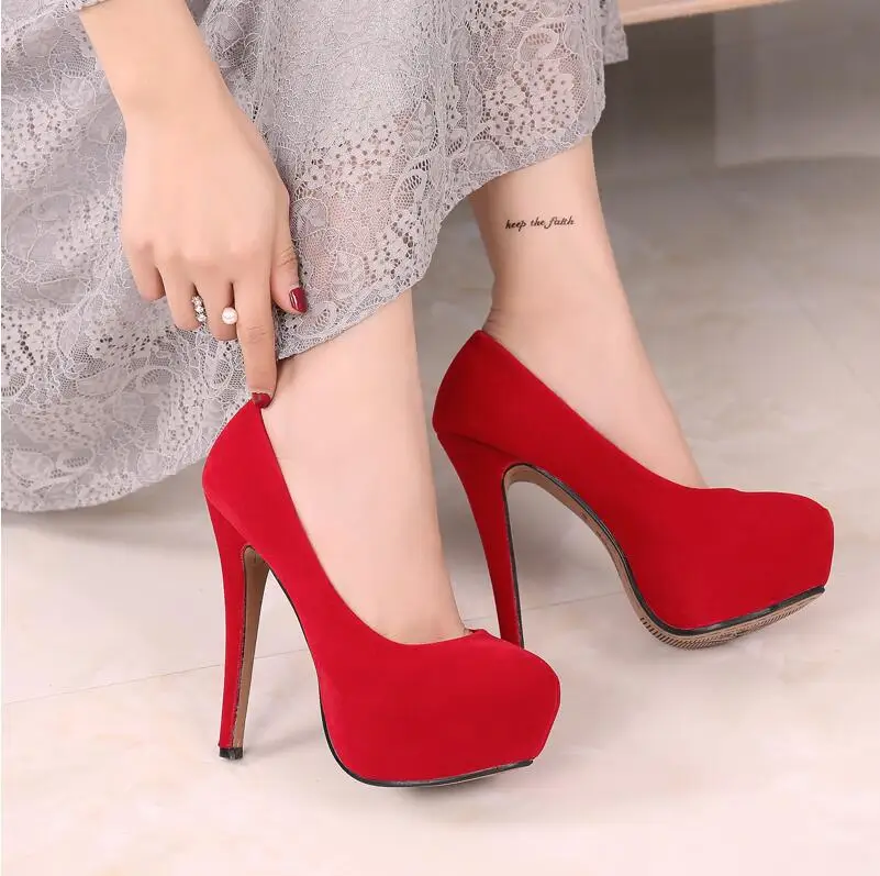2021 super high heels shoes flock platform heels pumps women nightclub slim heel sexy plus size 14cm high heels 35-46 For Lady
2021 super high heels shoes flock platform heels pumps women nightclub slim heel sexy plus size 14cm high heels 35-46 For Lady