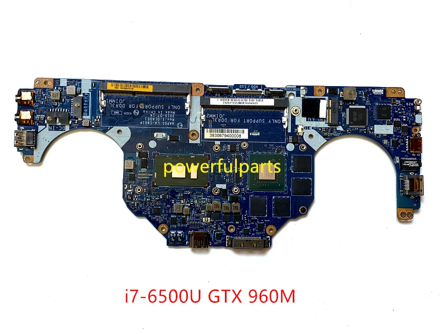 100% new for Dell Alienware 13 R2 Laptop Motherboard NHYX3 0NHYX3 CN-0NHYX3 AAP01 LA-C901P i7-6500U CPU GTX 960M GPU working ok
100% new for Dell Alienware 13 R2 Laptop Motherboard NHYX3 0NHYX3 CN-0NHYX3 AAP01 LA-C901P i7-6500U CPU GTX 960M GPU working ok