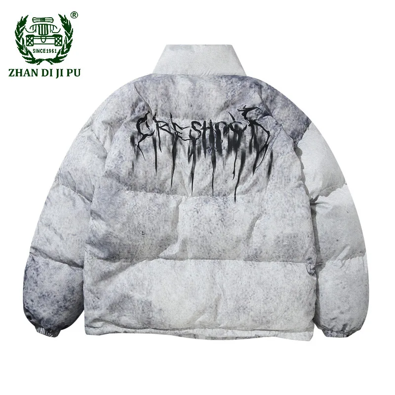Hip Hop Winter Down Jackets Mens Streetwear Harajuku Graffiti Printed Parkas Casual Thicken Warm Cotton Unisex Outwear Oversize
Hip Hop Winter Down Jackets Mens Streetwear Harajuku Graffiti Printed Parkas Casual Thicken Warm Cotton Unisex Outwear Oversize