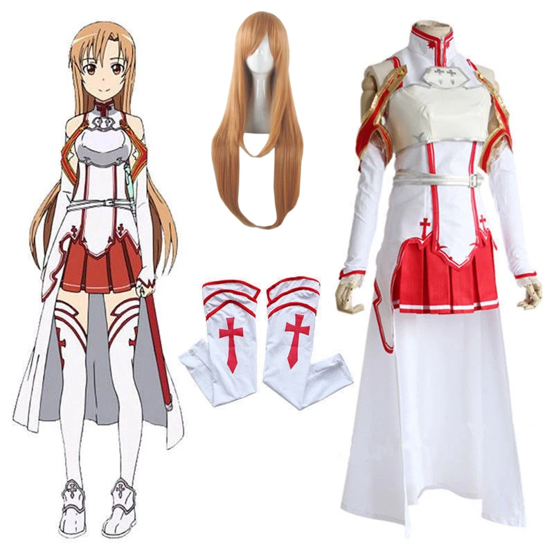 Женский костюм для косплея Asuna Yuuki, полный комплект для косплевечерние
Женский костюм для косплея Asuna Yuuki, полный комплект для косплевечерние