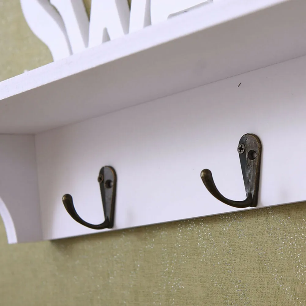 Hanging Shelf Wall Supporter Microwave Oven Creative PVC Wooden Pastoral 47 X 8 X 17cm White English Alphabet
Hanging Shelf Wall Supporter Microwave Oven Creative PVC Wooden Pastoral 47 X 8 X 17cm White English Alphabet