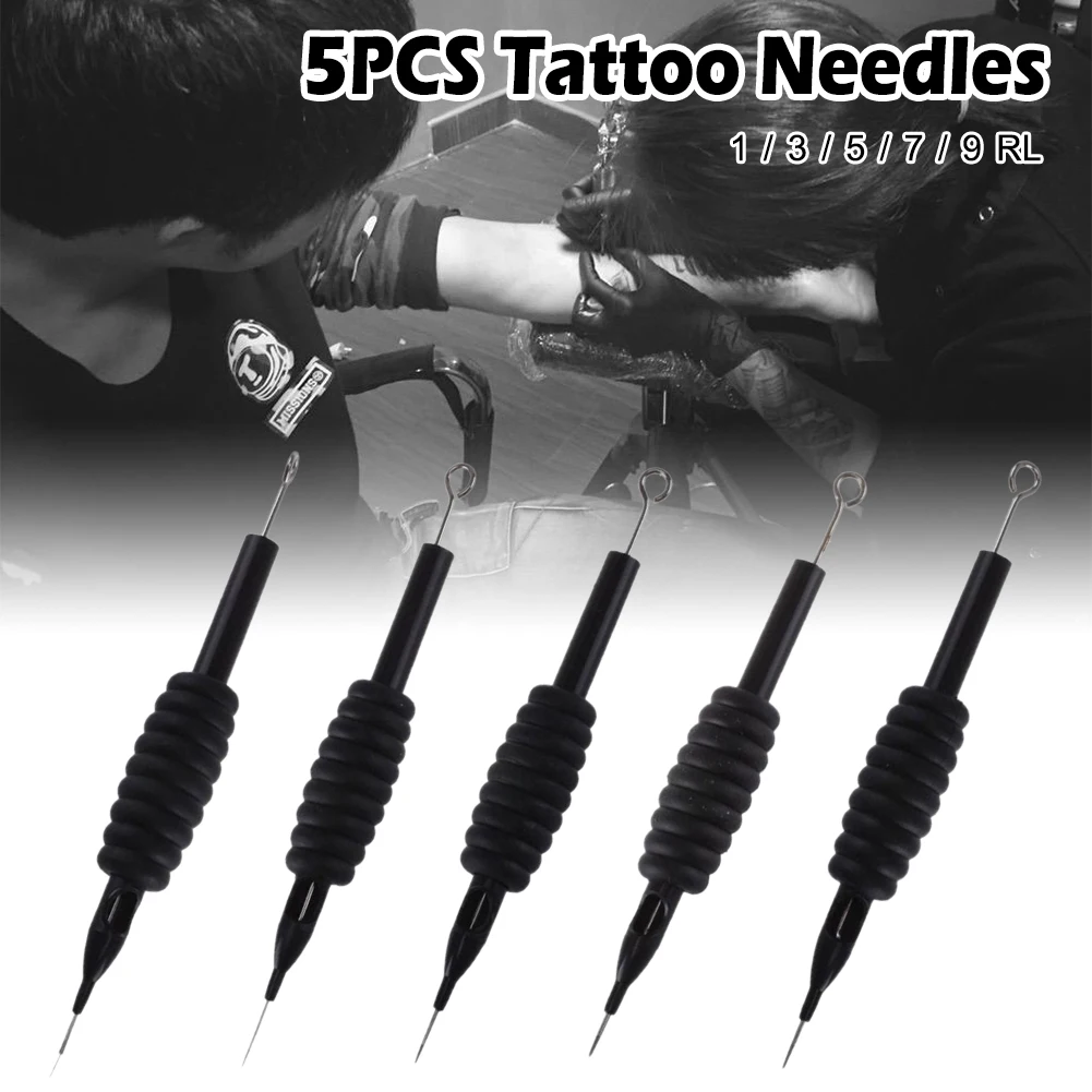 5PCS Tattoo Needles Disposable Tattoo Guns Needles 1RL/3RL/5RL/7RL/9RL with Tubes Combo
5PCS Tattoo Needles Disposable Tattoo Guns Needles 1RL/3RL/5RL/7RL/9RL with Tubes Combo