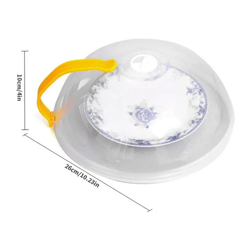 Food Cover Microwave Oven Dish Plate PP Cover Transparent Anti-splash Cap with Color Random Handle Kitchen Accessories
Food Cover Microwave Oven Dish Plate PP Cover Transparent Anti-splash Cap with Color Random Handle Kitchen Accessories
