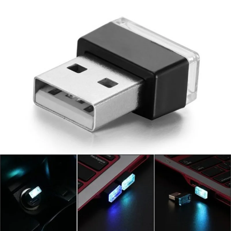 Светодиодная автомобильная USB-лампа для polo 9n civic 2014 clio passat b5 focus mk2 fiat bravo nissan kicks 2018