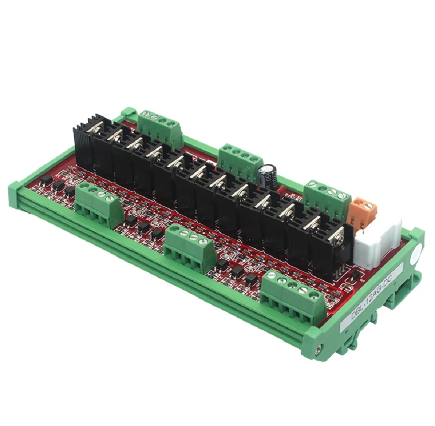 12-way PLC DC output amplifier board transistor control board isolation board non-contact relay 12AG-DC
12-way PLC DC output amplifier board transistor control board isolation board non-contact relay 12AG-DC