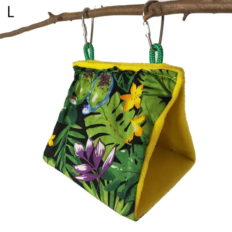 Bird Nest Hanging Cage Tent for Small Pets Parrot Hammock Triang Hut Tent Shelter Parakeet Lovebird Nest Perch Stand Swing
Bird Nest Hanging Cage Tent for Small Pets Parrot Hammock Triang Hut Tent Shelter Parakeet Lovebird Nest Perch Stand Swing