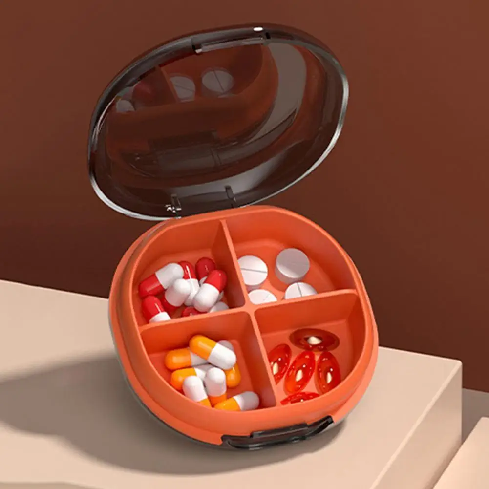 Pill Case Convenient Pill Box Wide Application Multi-Grids Practical Buckle Design Pill Organizer
Pill Case Convenient Pill Box Wide Application Multi-Grids Practical Buckle Design Pill Organizer