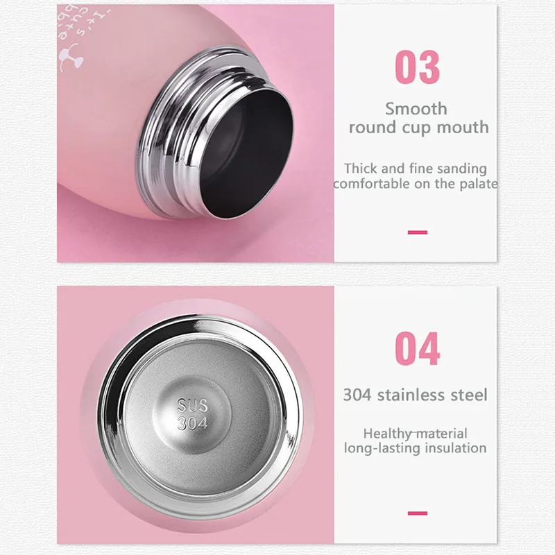 320ML Thermos Bottle Thermomug Water Bottle Stainless Steel Thermal Cup Vacuum Flasks Water Terms For Termo Animal Mug Bidon
320ML Thermos Bottle Thermomug Water Bottle Stainless Steel Thermal Cup Vacuum Flasks Water Terms For Termo Animal Mug Bidon