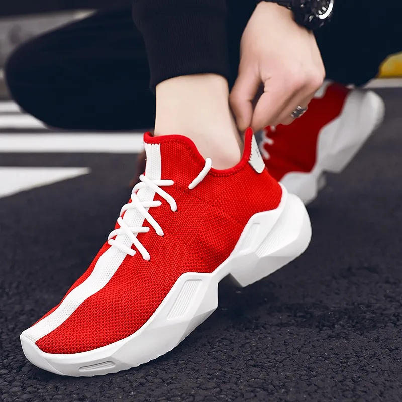 2020 Hot Sale New Running Shoes Men Flying Weave Men Sneakers Cushioning Sport Shoes Men Comfortable Lightweight Men Sneakers
2020 Hot Sale New Running Shoes Men Flying Weave Men Sneakers Cushioning Sport Shoes Men Comfortable Lightweight Men Sneakers