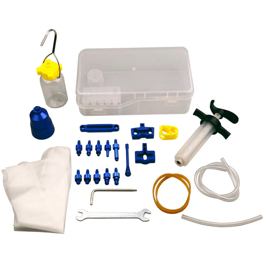 Bike Bicycle Hydraulic Disc Brake Oil Bleed Kit Tools For-SHIMANO MAGURA-SRAM Series Brake Systems Bike Brake Repair Tools
Bike Bicycle Hydraulic Disc Brake Oil Bleed Kit Tools For-SHIMANO MAGURA-SRAM Series Brake Systems Bike Brake Repair Tools