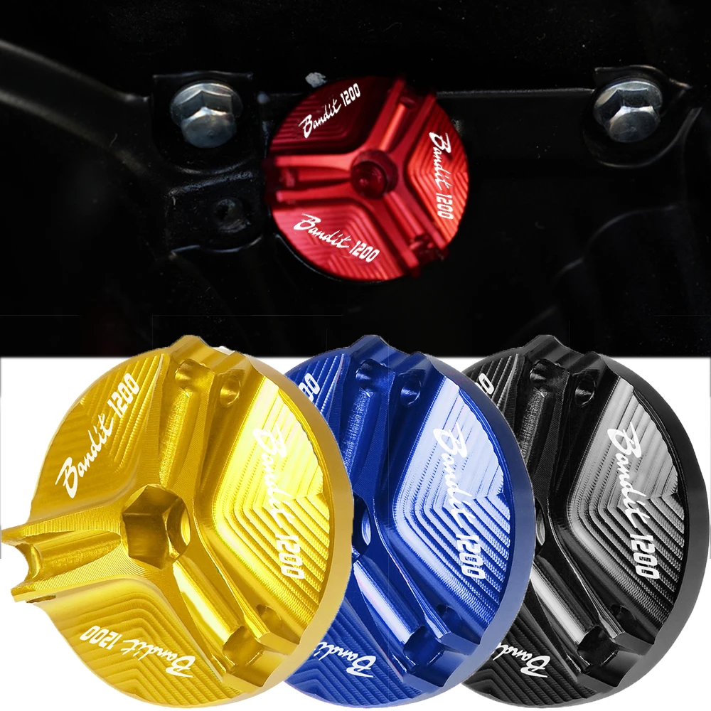 FOR SUZUKI BANDIT 1200 1996-2007 2006 2005 2004 2003 2002 2001 Motorcycle BANDIT1200 Oil Filler Cap Bolt Screw Filler Cover
FOR SUZUKI BANDIT 1200 1996-2007 2006 2005 2004 2003 2002 2001 Motorcycle BANDIT1200 Oil Filler Cap Bolt Screw Filler Cover