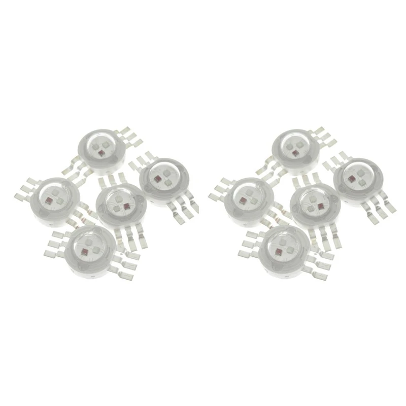10Pcs 3X3W High Power RGB Red Green Blue LED Light Lamp Energy Saving Lamp Beads Bulbs 6PIN 45MIL 3W High Power Chip
10Pcs 3X3W High Power RGB Red Green Blue LED Light Lamp Energy Saving Lamp Beads Bulbs 6PIN 45MIL 3W High Power Chip