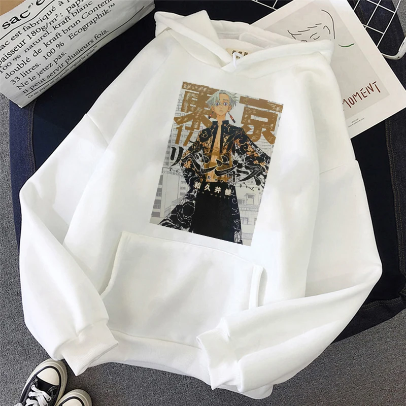 Harajuku Sweatshirts Ladies Warm Gothic Hip Hop Streetwear Punk Women Hoody Horror Fashionable Casual Tokyo Revengers Printing
Harajuku Sweatshirts Ladies Warm Gothic Hip Hop Streetwear Punk Women Hoody Horror Fashionable Casual Tokyo Revengers Printing