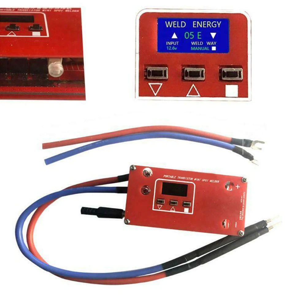 Spot Welder Portable DIY Mini Spot Welding Machine PCB Control Board Welding Machine For 18650 12V Car Lithium Battery
Spot Welder Portable DIY Mini Spot Welding Machine PCB Control Board Welding Machine For 18650 12V Car Lithium Battery