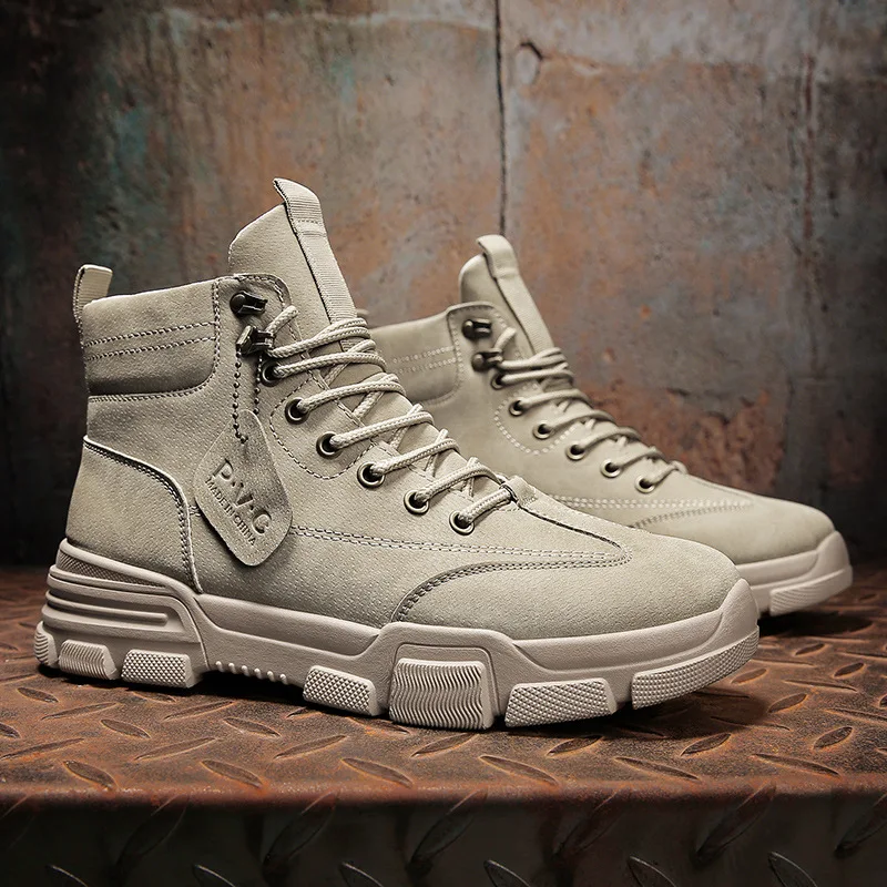 2022 Winter New Men Boots for Man Warm Plush Inside High Tops Leather Casual Shoes Platform Desert Boots
2022 Winter New Men Boots for Man Warm Plush Inside High Tops Leather Casual Shoes Platform Desert Boots