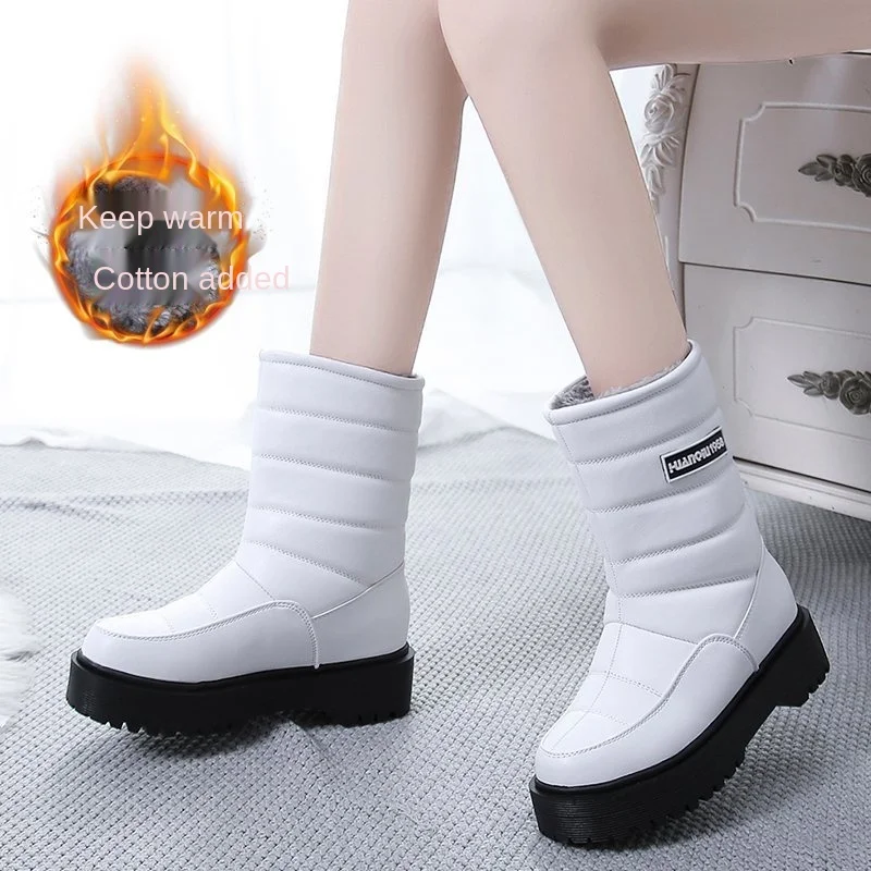 Snow Boots Women Plus Fur Warm Winter Boots Non Slip Ankle Boots Women Shoes 2021 New Side Zipper Waterproof Casual Shoes Woman 
Snow Boots Women Plus Fur Warm Winter Boots Non Slip Ankle Boots Women Shoes 2021 New Side Zipper Waterproof Casual Shoes Woman