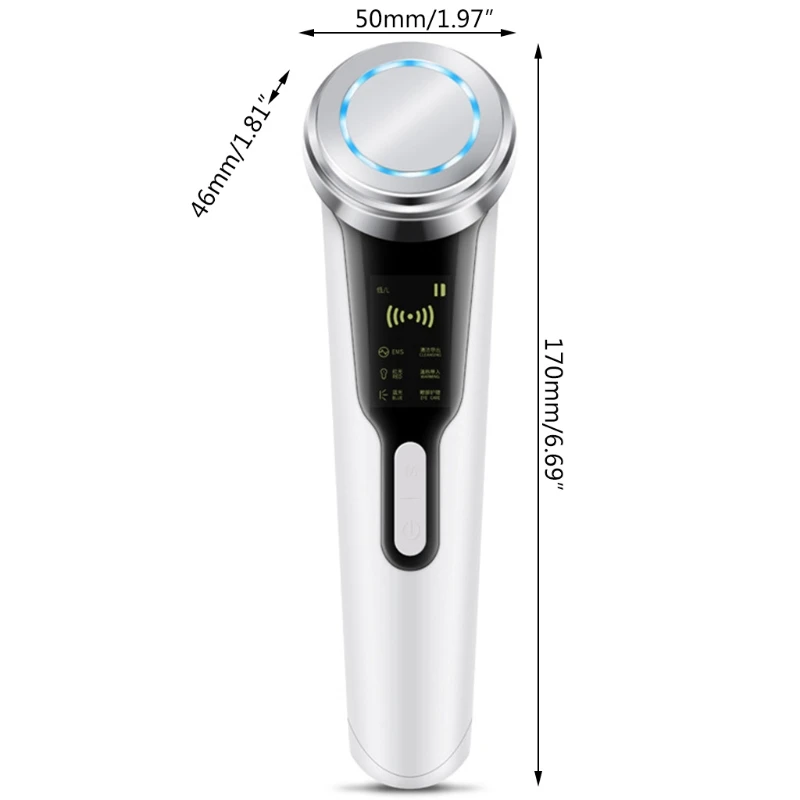 Electric Household Skin Cleanser Cleansing Device Comedo Remover Multipurpose Face Beauty Device Personal Home Appliance
Electric Household Skin Cleanser Cleansing Device Comedo Remover Multipurpose Face Beauty Device Personal Home Appliance