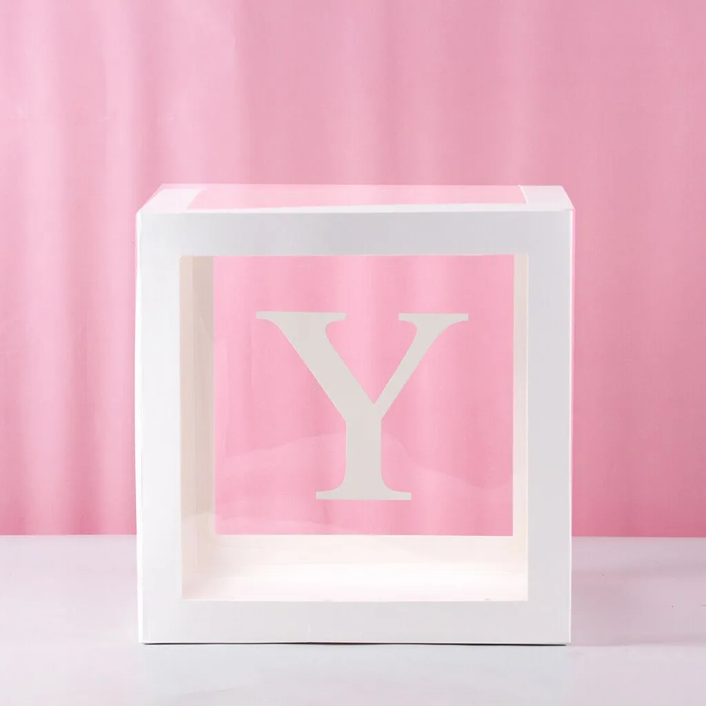 Decoration Ramadan 2021 Letter A-Z Transparent Gift Boxes Kid Birthday Baby Shower Party Decoration Wedding Decoration
Decoration Ramadan 2021 Letter A-Z Transparent Gift Boxes Kid Birthday Baby Shower Party Decoration Wedding Decoration