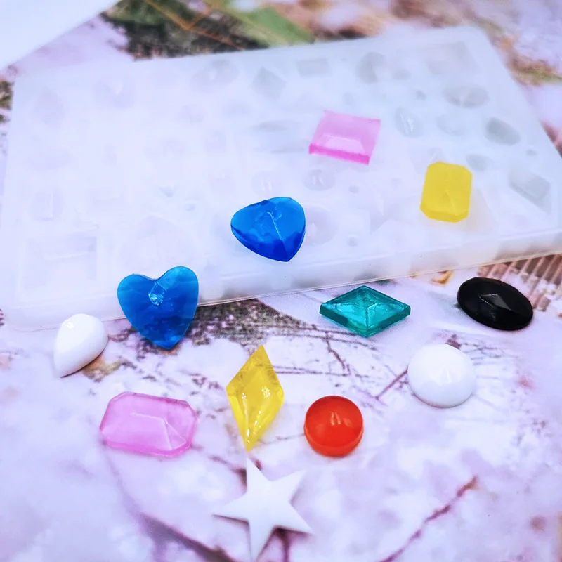 Full page irregular diamond gemstone silicone mold love Star moon droplet diamond gem mold DIY mold accessories jewelry tools
Full page irregular diamond gemstone silicone mold love Star moon droplet diamond gem mold DIY mold accessories jewelry tools