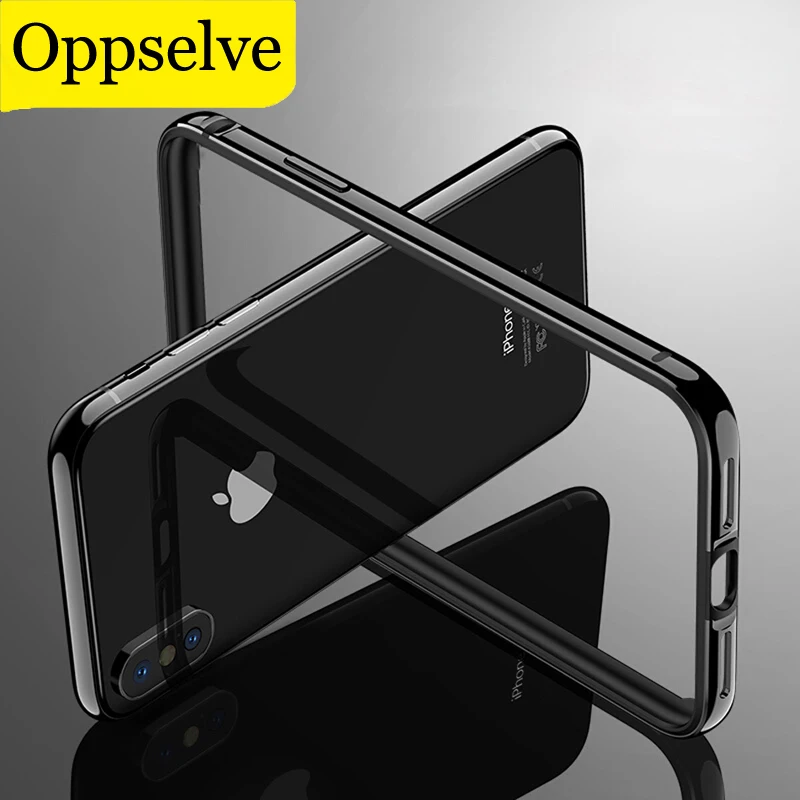 Bumper Case For iPhone Xs Max Xr 10 8 7 6s Plus Shockproof Frame Cover For iPhone 11 12 Aluminum Back Protective Border Capinhas
Bumper Case For iPhone Xs Max Xr 10 8 7 6s Plus Shockproof Frame Cover For iPhone 11 12 Aluminum Back Protective Border Capinhas