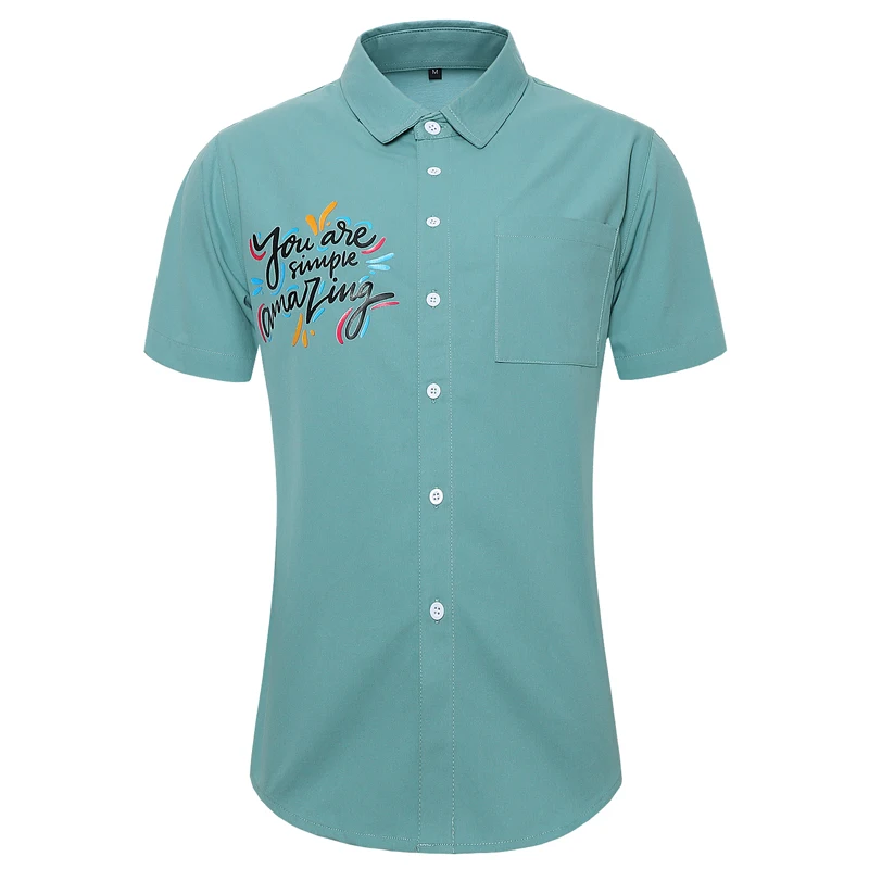 45KG-105KG Summer New Soft Cool Letter Printed Casual Regular Fit Short Sleeve Shirts 4XL 5XL
45KG-105KG Summer New Soft Cool Letter Printed Casual Regular Fit Short Sleeve Shirts 4XL 5XL