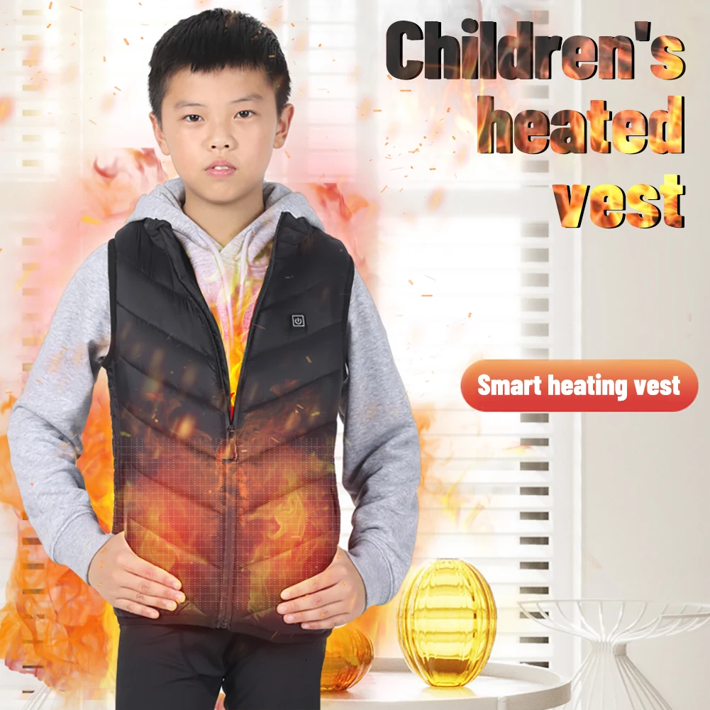 2021 NEW Children'S USB Heating Cotton Vest Men and Women Thermostatic Heating Vest 5V2A Heating Vest Warm Water-proof Jacket
2021 NEW Children'S USB Heating Cotton Vest Men and Women Thermostatic Heating Vest 5V2A Heating Vest Warm Water-proof Jacket