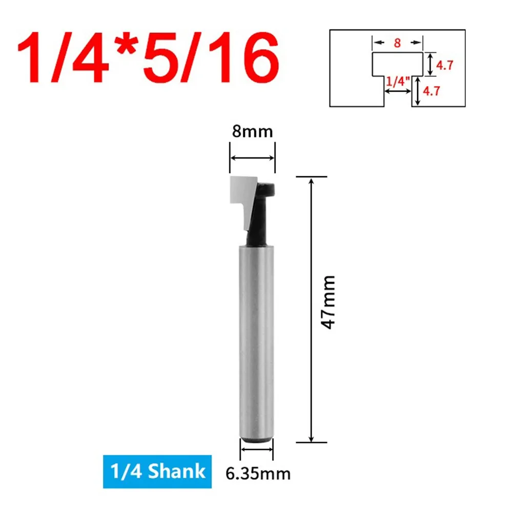 3pcs 1/4inch Shank Keyhole T-Slot Cutter Router Bit 3/8 5/16 1/2 For Woodwork Slotting Milling Cutter For Wood Woodworking
3pcs 1/4inch Shank Keyhole T-Slot Cutter Router Bit 3/8 5/16 1/2 For Woodwork Slotting Milling Cutter For Wood Woodworking